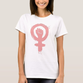 Feministisk Fist Social-rättvisa T Shirt
