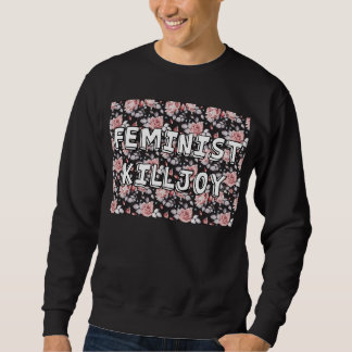 Feministisk glädjedödare långärmad tröja