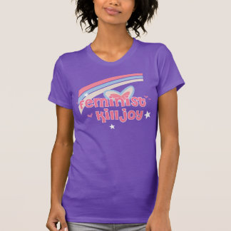 Feministisk glädjedödareskjorta t shirt