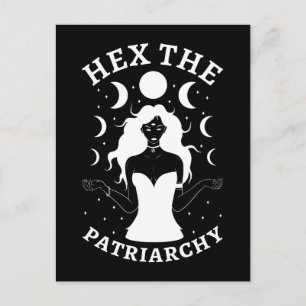 Feministisk Häxa - Förhäxa Patriarkatet II Vykort