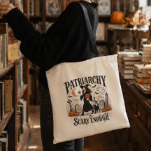 Feministisk häxa Halloween Anti-patriarkat gotisk