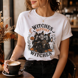Feministisk häxa Halloween Häxor Stöd Häxor T Shirt