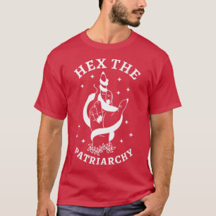 Feministisk häxa mot patriarkin hex patriarken t shirt