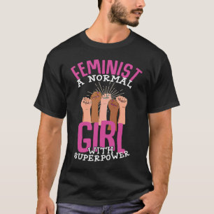 Feministisk Kärlek-Pridets rättvisesynpunkt T Shirt