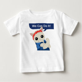 Feministisk katt t-shirt