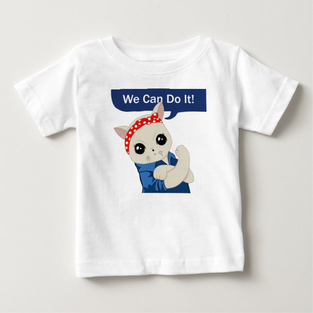 Feministisk katt t-shirt (Framsida)
