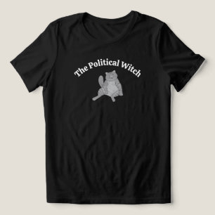 Feministisk kattälskare rolig anti-Trump mamma lag T Shirt
