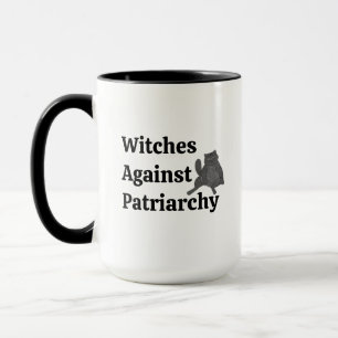 Feministisk kattälskare Whimsy astrologi Tarot Stj Mugg