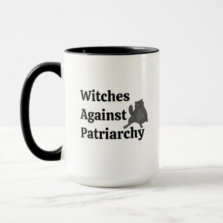 Feministisk kattälskare Whimsy astrologi Tarot Stj Mugg