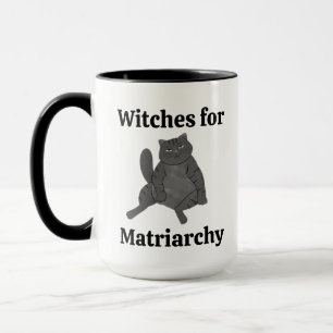 Feministisk Kattmamma Astrologi Tarot Stjärntecken Mugg