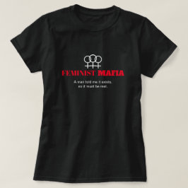 Feministisk maffia antisexism, kvinnlig symbol sva t shirt