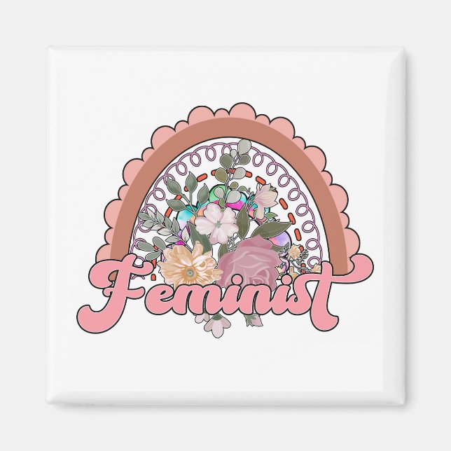 Feministisk magnet (Framsidan)