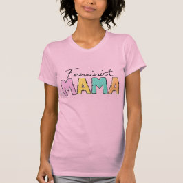 Feministisk Mamma T Shirt