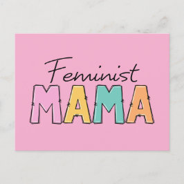Feministisk Mamma Vykort