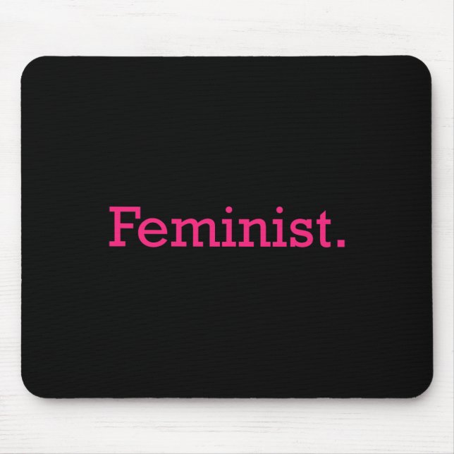 Feministisk minimal kvarvarande patriarki musmatta (Framsidan)
