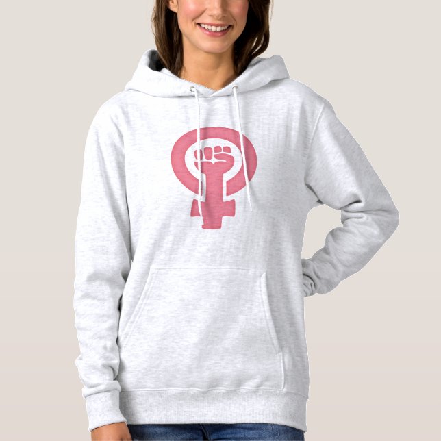 Feministisk näve tee shirt (Framsida)