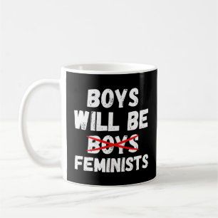 Feministisk pojke - bojorna blir feminister II Kaffemugg