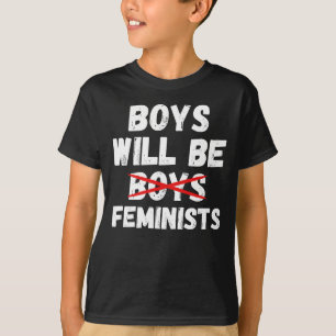 Feministisk pojke - bojorna blir feminister II T Shirt