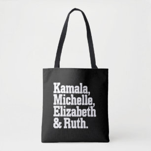 Feministisk politisk Kamala Michelle Elizabeth Rut Tygkasse