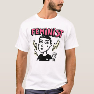 Feministisk poppart t shirt