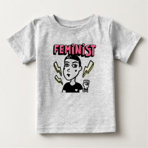 Feministisk poppart t shirt