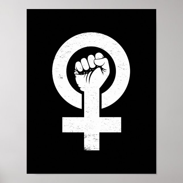 Feministisk resistens poster (Framsidan)
