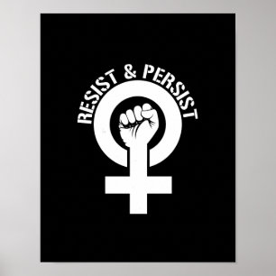 Feministisk resistens - Resistens och persistens - Poster