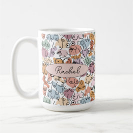feministisk roligt kaffemugg
