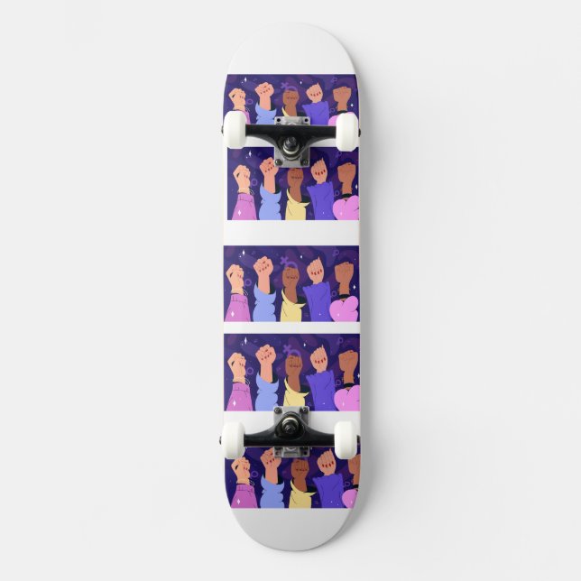 feministisk skateboard (Framsida)