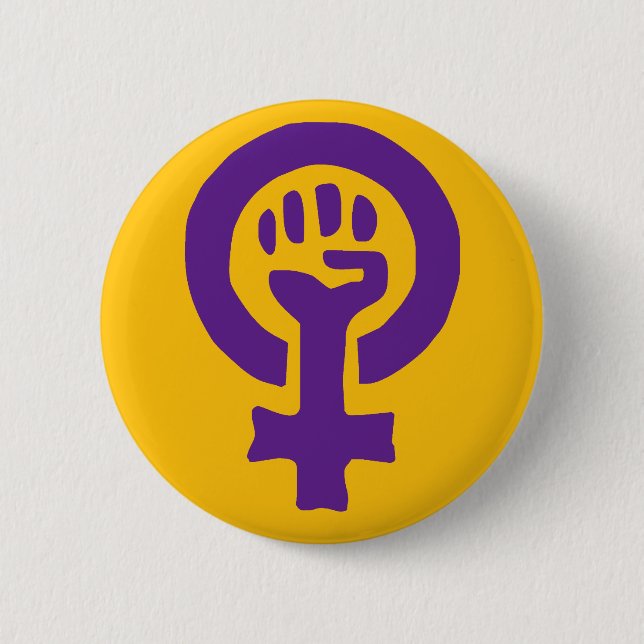 Feministisk symbol knapp (Framsida)
