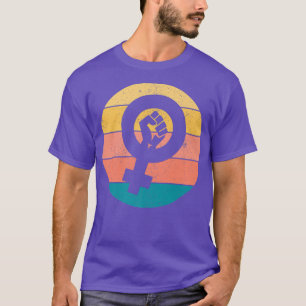 Feministisk symbol Kvinnlig jämställdhet Styrka Cu T Shirt