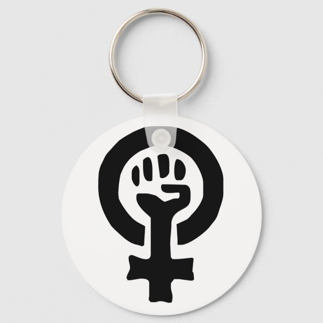 Feministisk symbol, Logotyp Nyckelring (Framsida)