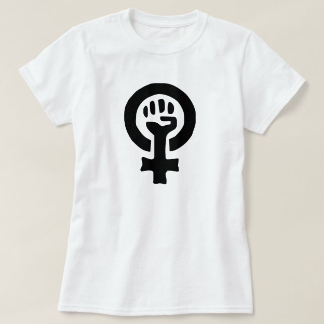 Feministisk symbol, Logotyp T Shirt (Design framsida)