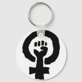 Feministisk symbol nyckelring