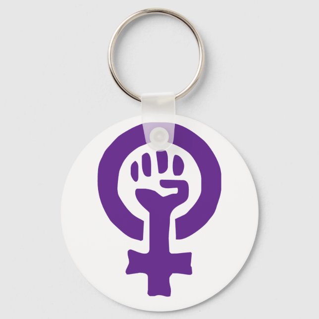 Feministisk symbol nyckelring (Framsida)