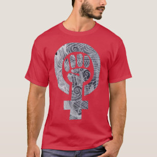 Feministisk symbol t shirt