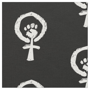 Feministisk symbol tyg