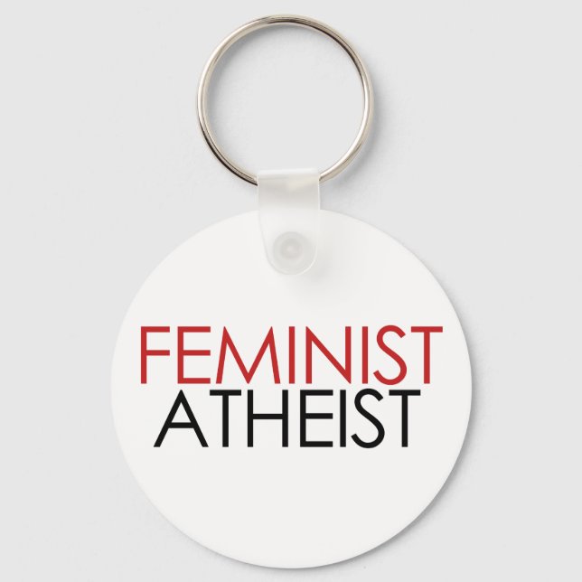 feministisk teist nyckelring (Framsida)