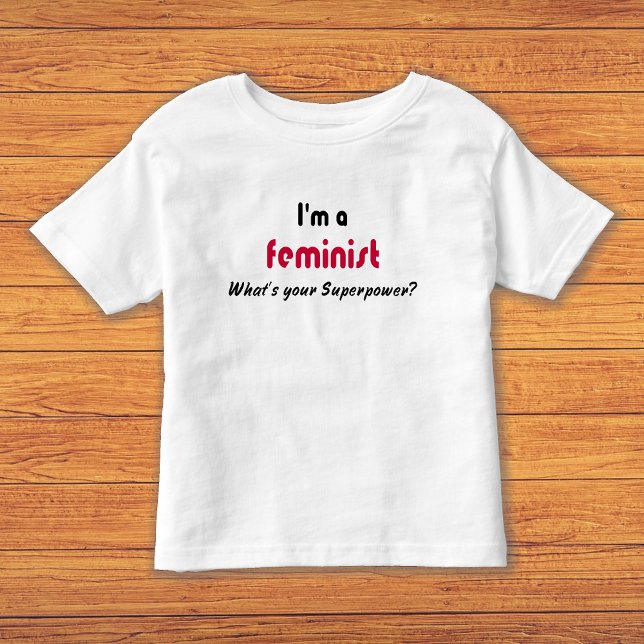 Feministisk toppen-slagord t-shirt (Skapare uppladdad)