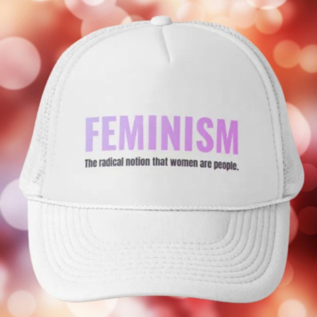 Feministisk Truckerkeps - Fintvätt, djärvt budskap (Skapare uppladdad)