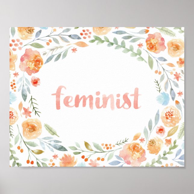 Feministisk utskrift poster (Framsidan)