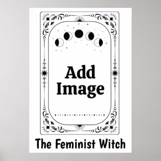 Feministisk Zodiak Tarot Politisk humor Häxig Magi Poster
