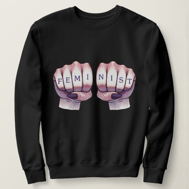 Feministiska fiender t shirt (Design framsida)