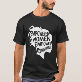Feministiska grupper med ökat inflytande Rösträtt T Shirt