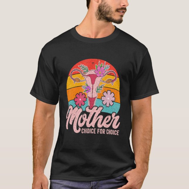 Feministiska Höger Mor efter val för valfrihet, Pr T Shirt (Framsida)