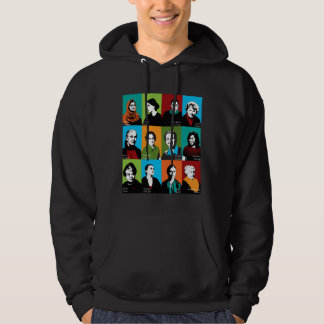 Feministiska ikoner hoodie