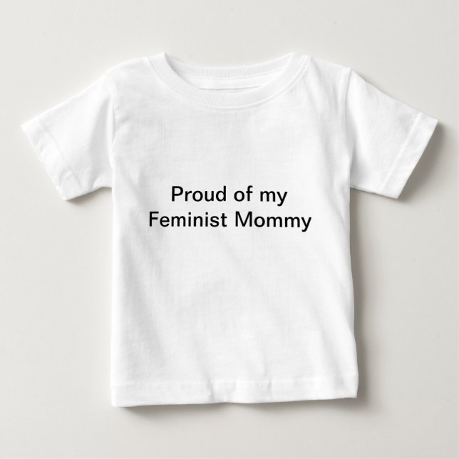 Feministiska mammor tee shirt (Framsida)