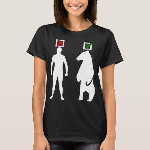 feministiska membran vita t shirt