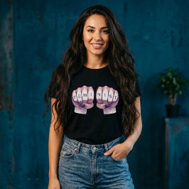 Feministiska nävar t shirt