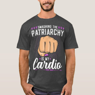 Feministiska starka kvinnor citerar feminismen som t shirt